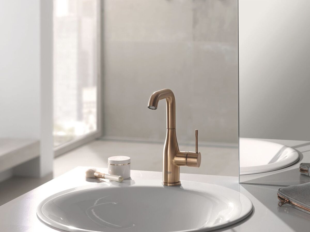 ΜΠΑΤΑΡΙΑ ΝΙΠΤΗΡΟΣ ESSENCE 24174DL1 ΨΗΛΗ BRUSHED WARM SUNSET GROHE - Image 3