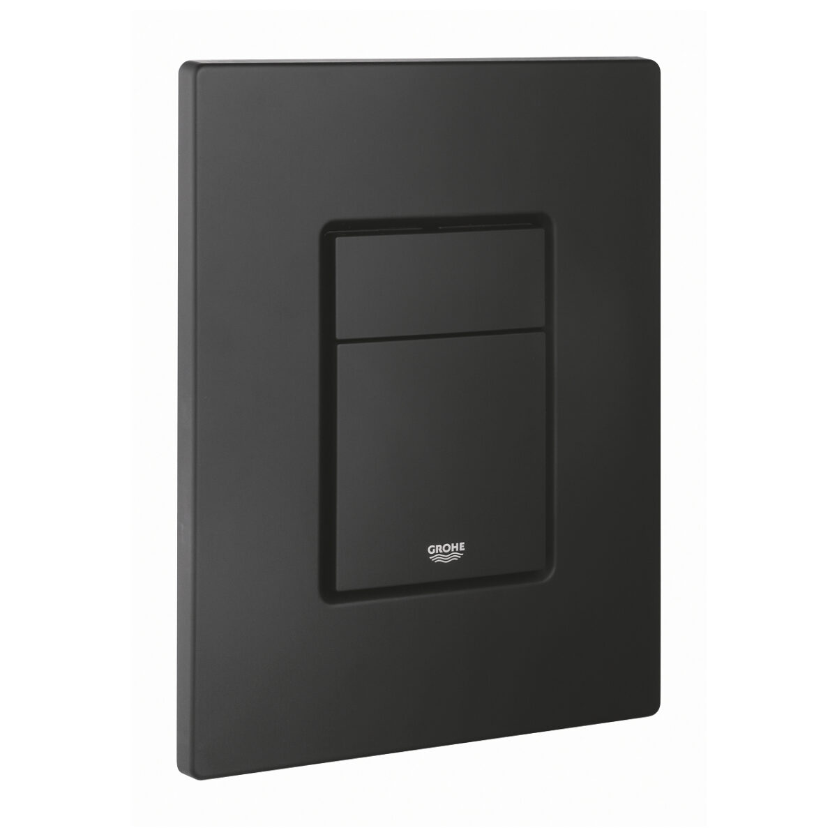 ΠΛΑΚΑ ΔΙΠΛΗΣ ΡΟΗΣ EVEN WALL PLATE PHANTOM MATTE BLACK 38966KF0 GROHE - Image 3