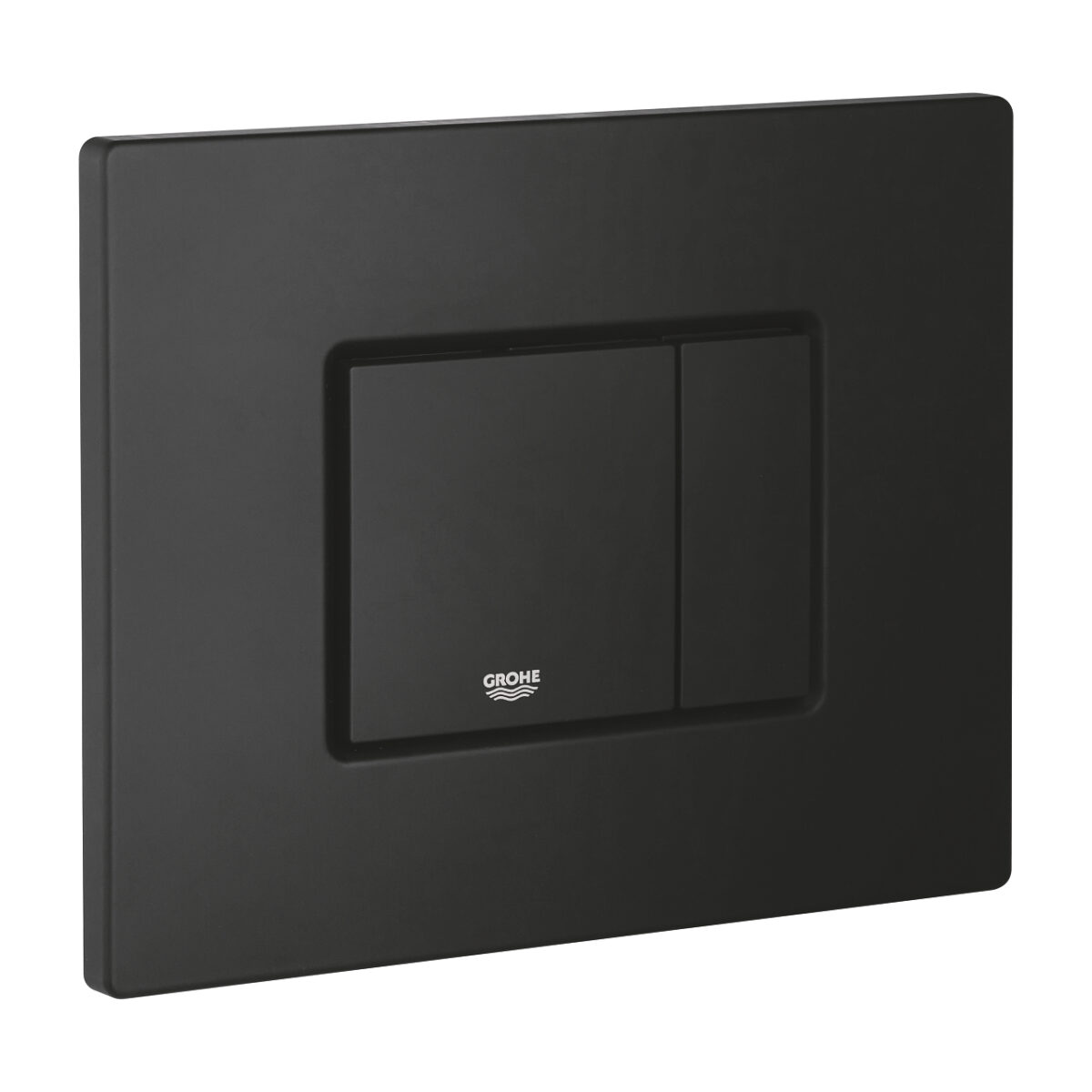 ΠΛΑΚΑ ΔΙΠΛΗΣ ΡΟΗΣ EVEN WALL PLATE PHANTOM MATTE BLACK 38966KF0 GROHE - Image 4