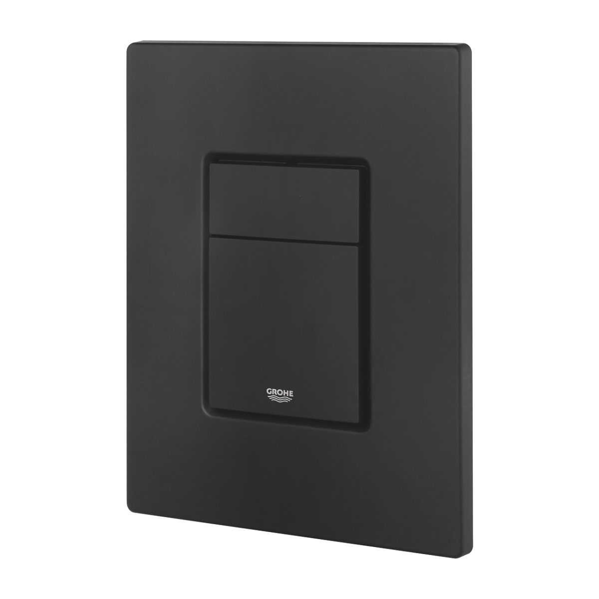 ΠΛΑΚΑ ΔΙΠΛΗΣ ΡΟΗΣ EVEN WALL PLATE PHANTOM MATTE BLACK 38966KF0 GROHE - Image 1