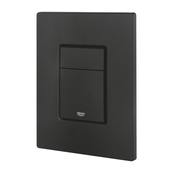 ΠΛΑΚΑ ΔΙΠΛΗΣ ΡΟΗΣ EVEN WALL PLATE PHANTOM MATTE BLACK 38966KF0 GROHE
