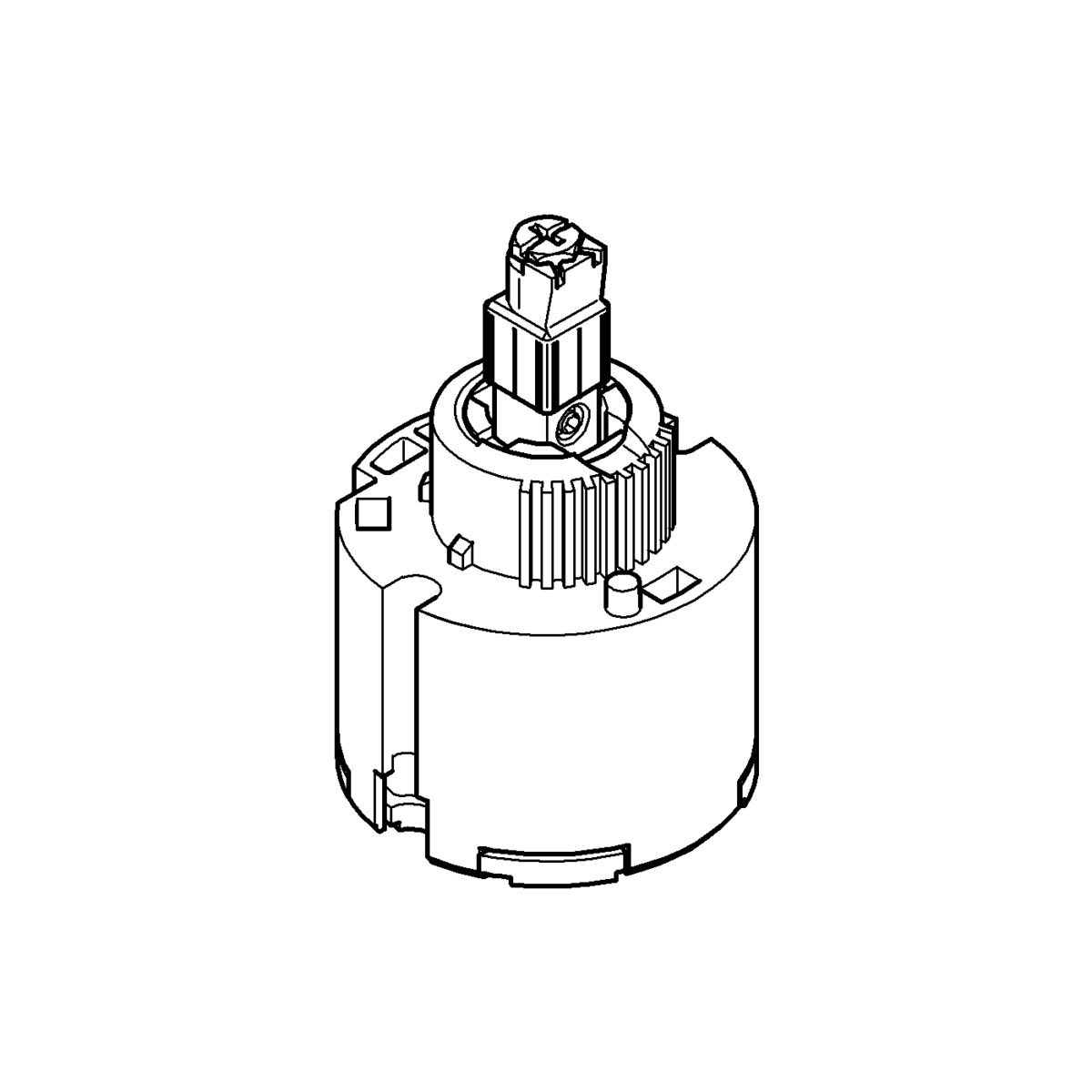 ΜΗΧΑΝΙΣΜΟΣ EUROPLUS ΚΕΡΑΜΙΚΟΣ 46048000 GROHE - Image 2