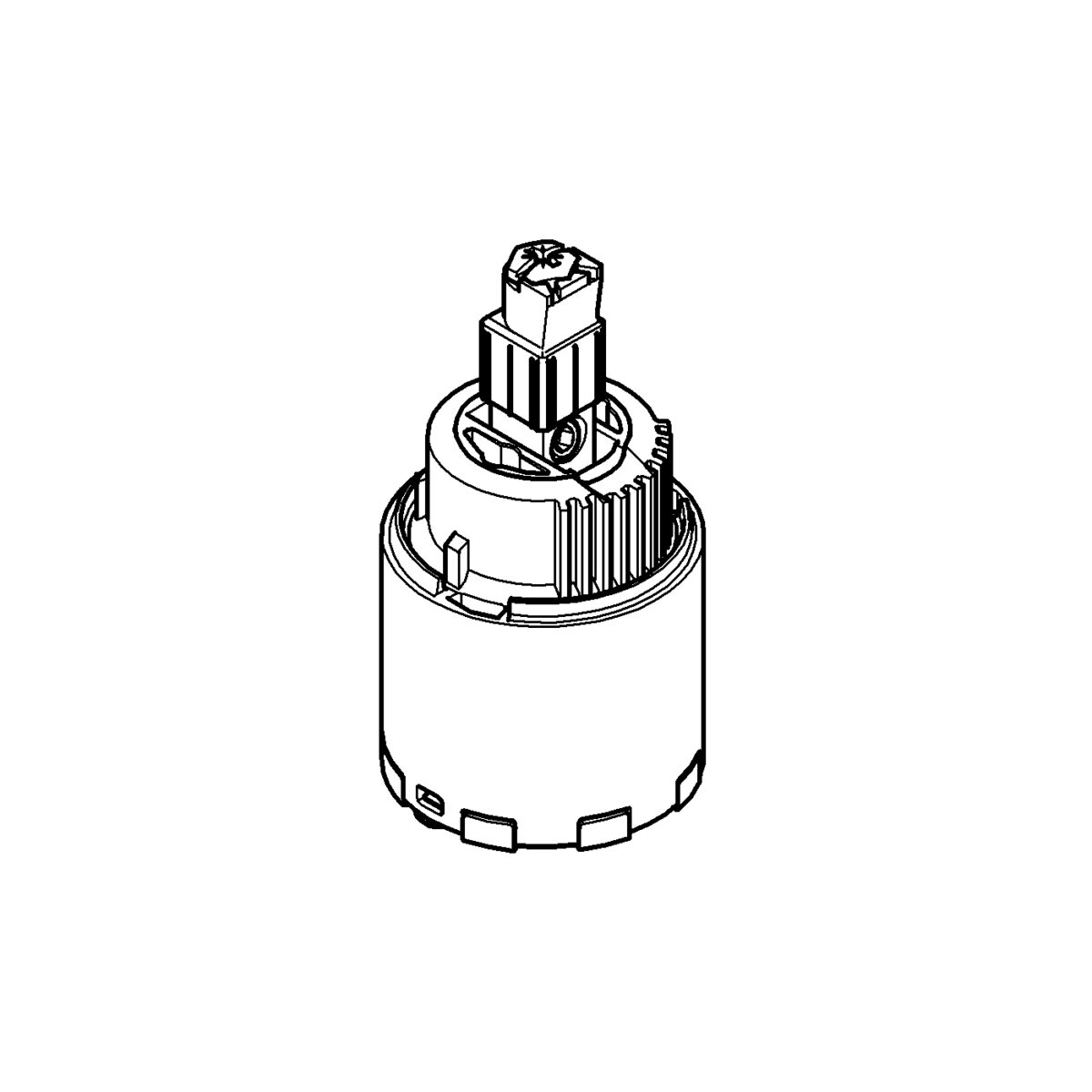 ΜΗΧΑΝΙΣΜΟΣ ΚΕΡΑΜΙΚΟΣ 46374000 GROHE - Image 2
