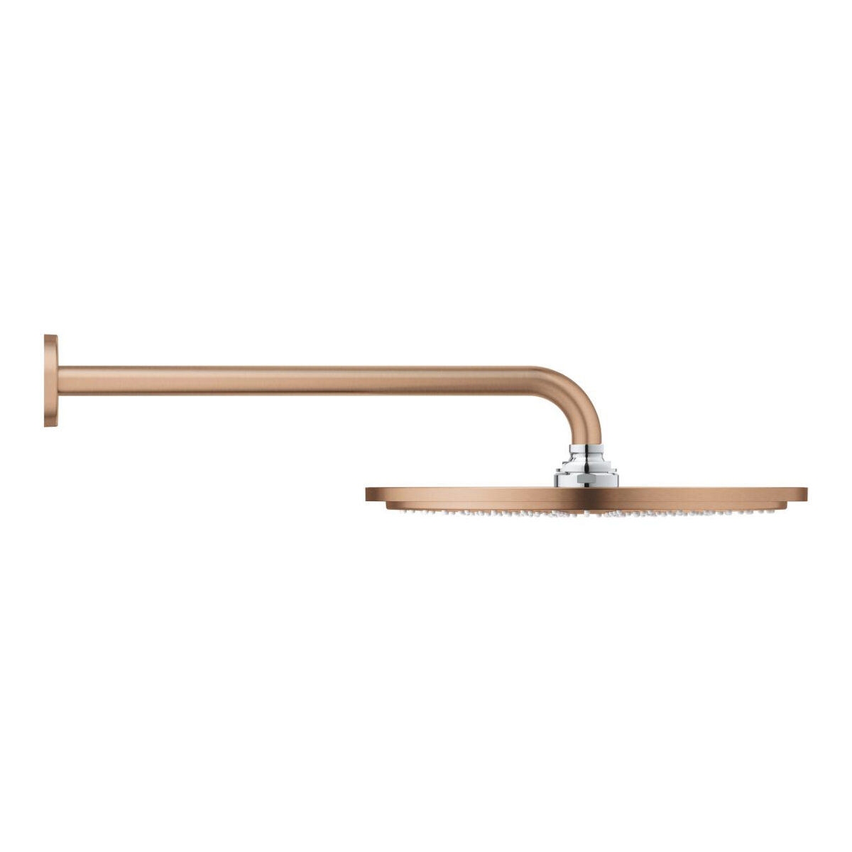 ΚΕΦΑΛΗ ΚΑΙ ΒΡΑΧΙΟΝΑΣ ΤΟΙΧΟΥ RAINSHOWER COSMOPOLITAN 310 38CM BRUSHED WARM SUNSET 26066DL0 GROHE - Image 4