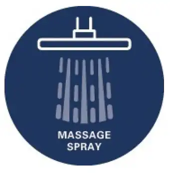 ESSENCE ΣΕΤ ΕΝΤΟΙΧΙΣΜΟΥ ΜΕ RAINSHOWER MONO 310 BRUSHED HARD GRAPHITE 25287AL0 GROHE 8 MassageSpray
