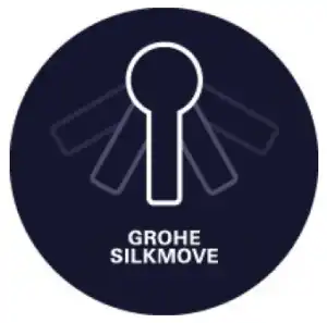 ESSENCE ΜΙΚΤΗΣ ΝΤΟΥΣ ΜΕ ΕΝΑ ΜΟΧΛΟ ΧΕΙΡΙΣΜΟΥ 1/2″ ΜΑΥΡΟ ΜΑΤ 29197KF0 GROHE 1 SilkMove