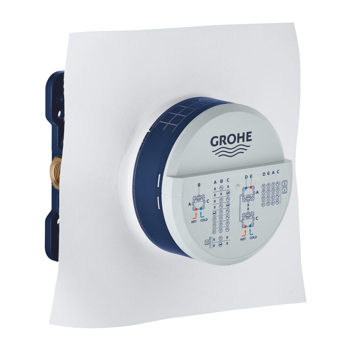 ΚΟΥΤΙ ΕΝΤΟΙΧΙΣΜΟΥ RAPIDO SMARTBOX 35600000 GROHE - Image 7