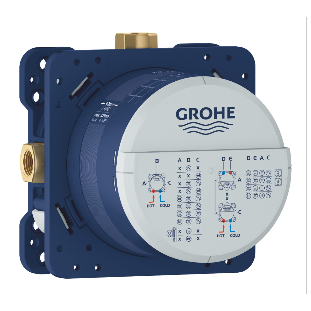 ESSENCE NEW ΣΕΤ ΓΙΑ ΝΙΠΤΗΡΑ ΜΕ ΜΠΑΤΑΡΙΑ ΔΥΟ ΟΠΩΝ 29192KF1 GROHE - Image 10