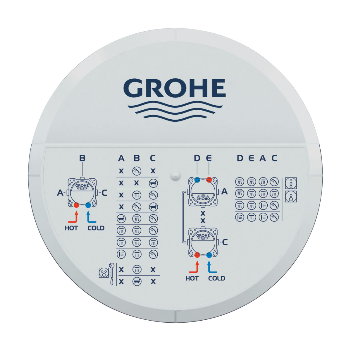 ΚΟΥΤΙ ΕΝΤΟΙΧΙΣΜΟΥ RAPIDO SMARTBOX 35604000 GROHE - Image 5