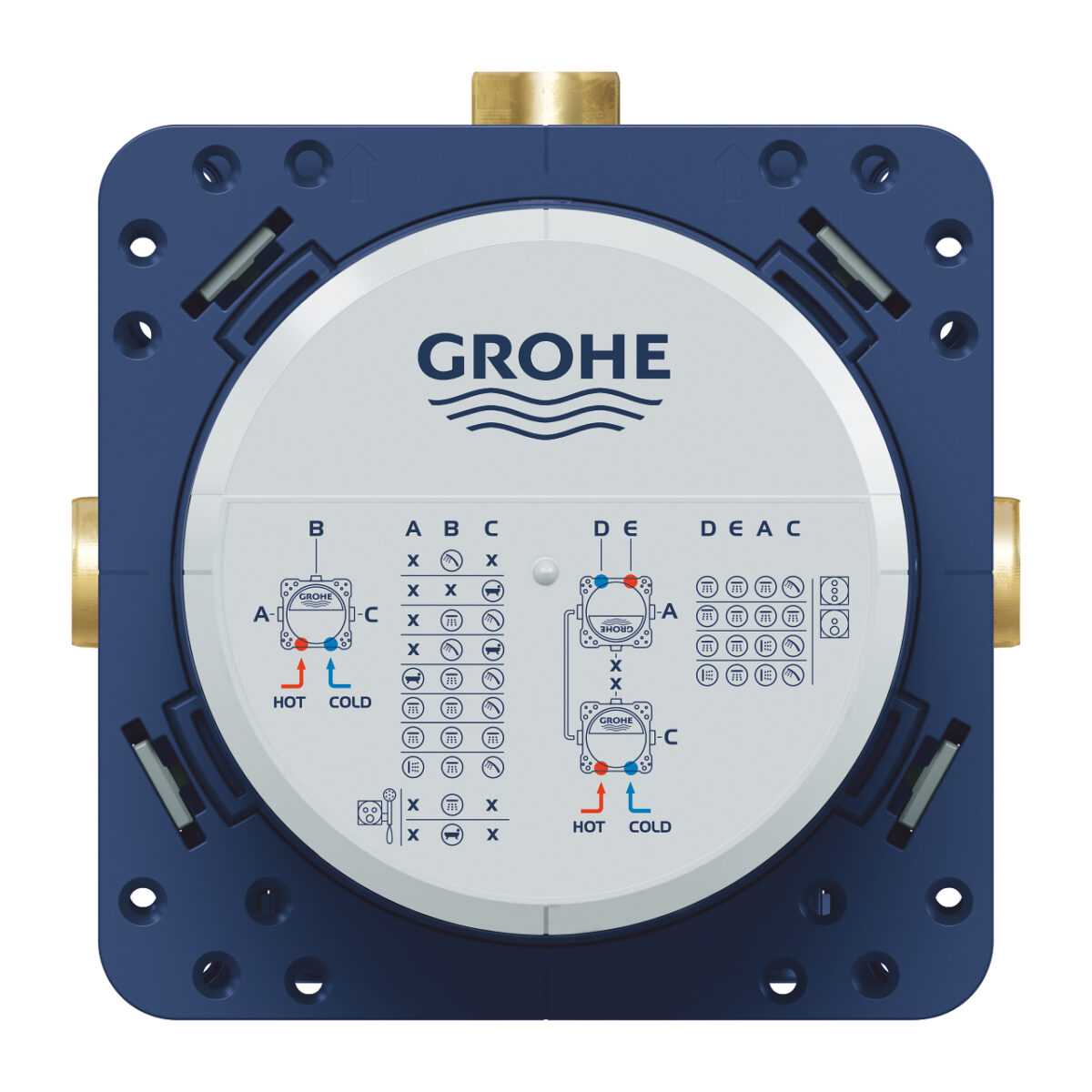 ΚΟΥΤΙ ΕΝΤΟΙΧΙΣΜΟΥ RAPIDO SMARTBOX 35604000 GROHE - Image 7