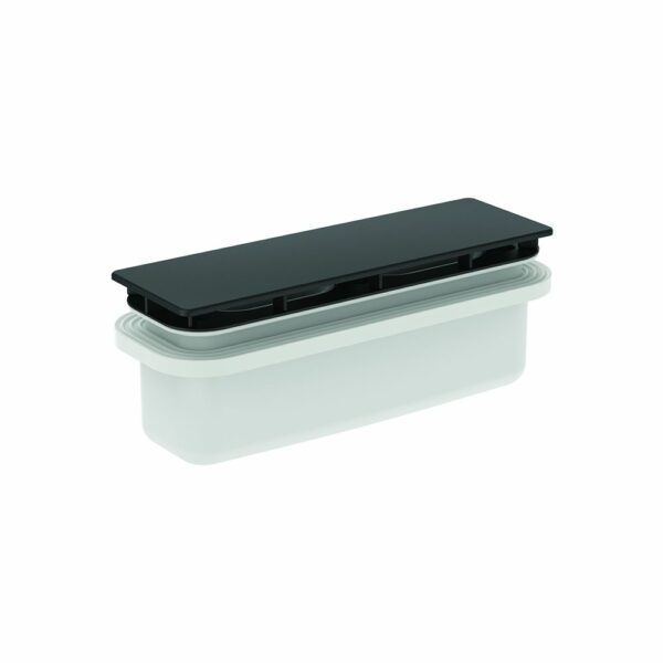 ΒΑΛΒΙΔΑ ΝΤΟΥΖΙΕΡΑΣ ΟΡΘΟΓΩΝΙΑ ULTRA FLAT NEW SILK BLACK T4493V3 IDEAL STANDARD