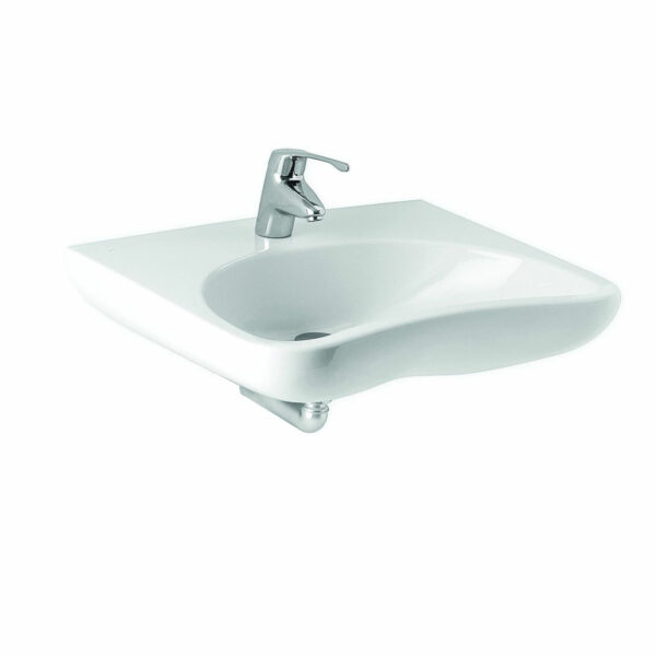 ΕΡΓΟΝΟΜΙΚΟΣ ΝΙΠΤΗΡΑΣ 64x55CM ΛΕΥΚΟΣ FAYANS H8137140001771 ROCA