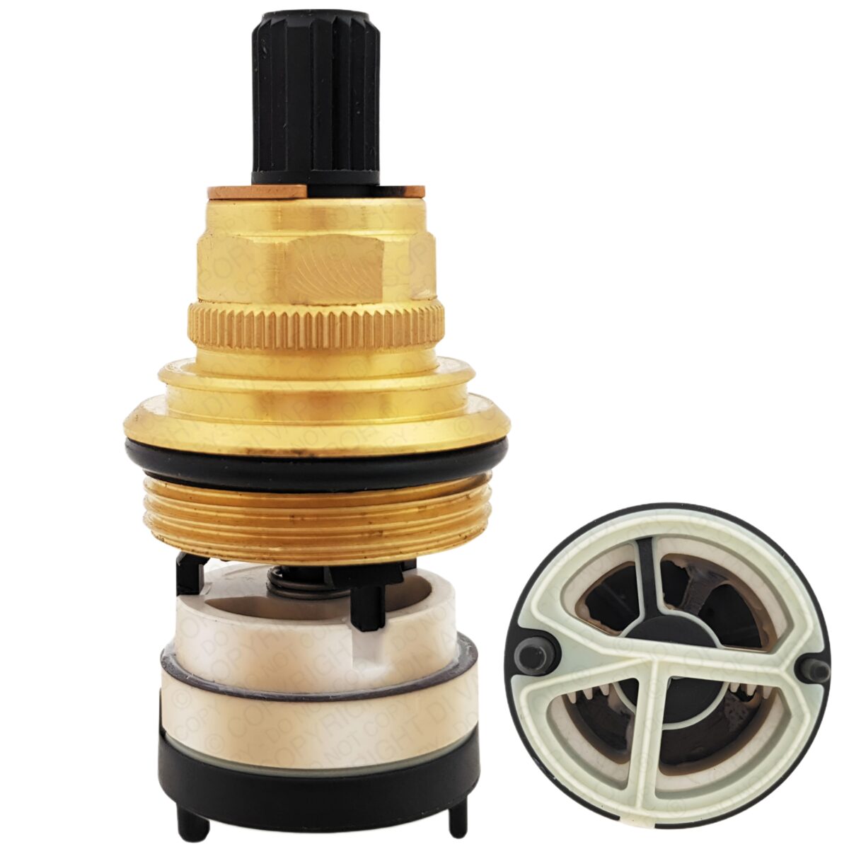 ΡΥΘΜΙΣΤΗΣ ΡΟΗΣ ΚΑΙ ΔΙΑΝΟΜΕΑΣ ΝΤΟΥΣ AQUADIMMER 12433000 GROHE - Image 3