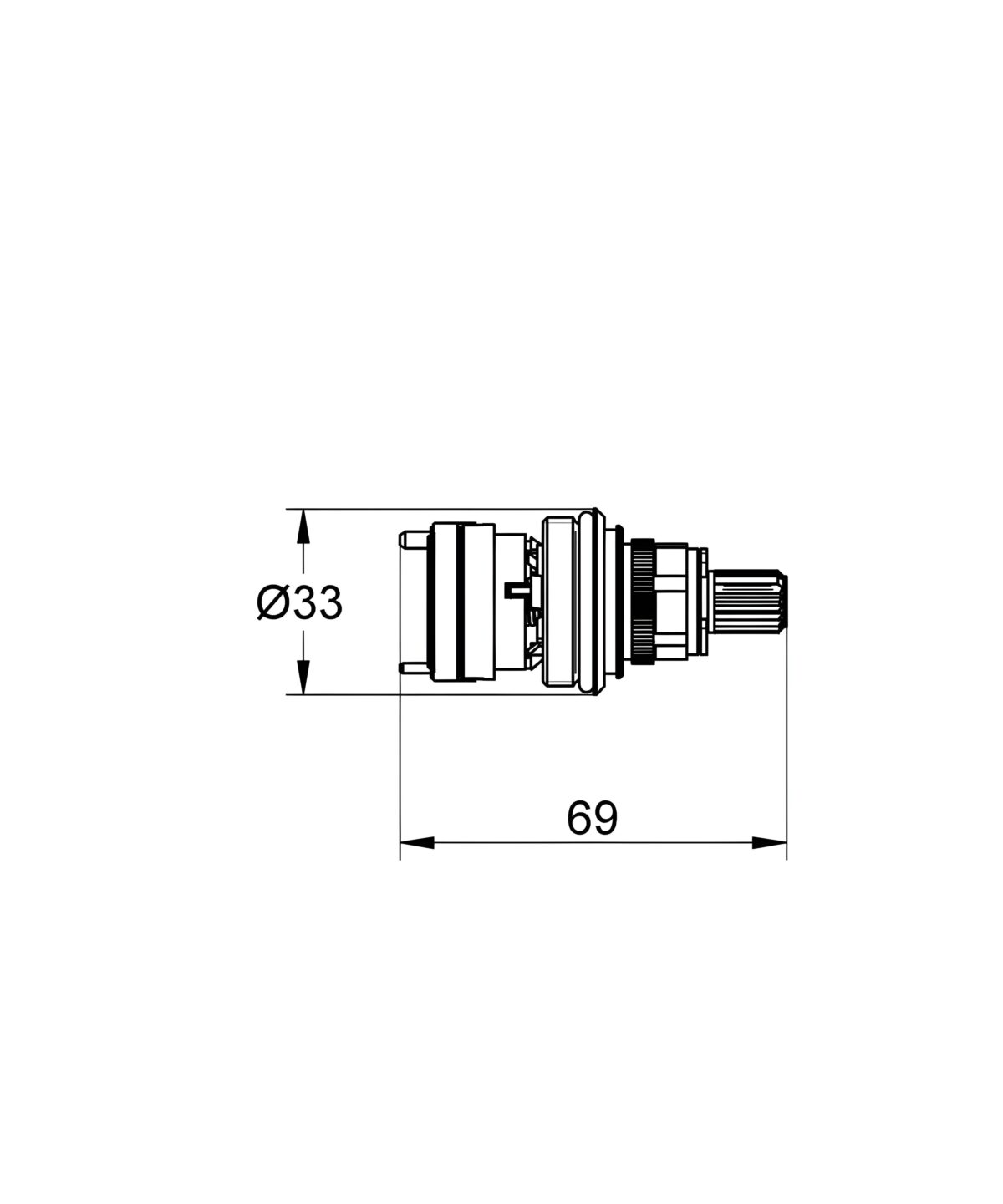 ΔΙΑΚΟΠΤΗΣ ΡΥΘΜΙΣΗΣ ΡΟΗΣ ΝΕΡΟΥ AQUADIMMER 47364000 GROHE - Image 2