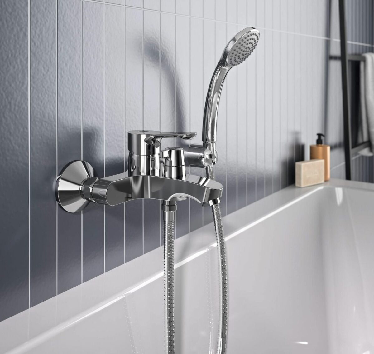 ΑΝΑΜΕΙΚΤΙΚΗ ΜΠΑΤΑΡΙΑ ΛΟΥΤΡΟΥ ALPHA ΧΡΩΜΕ BC489AA IDEAL STANDARD - Image 3