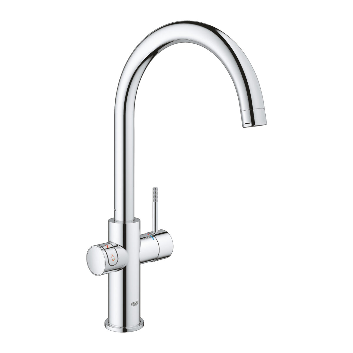 ΒΡΥΣΗ ΚΑΙ ΜΠΟΪΛΕΡ RED DUO L SIZE ΧΡΩΜΕ C-SPOUT 30079001 GROHE