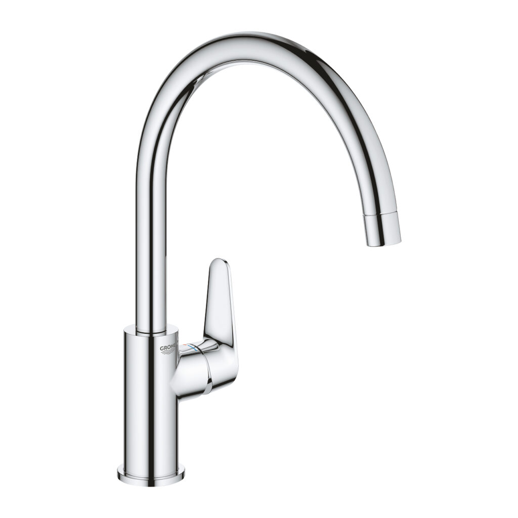 ΜΙΚΤΗΣ ΝΕΡΟΧΥΤΗ BAUCURVE ΜΟΝΗΣ ΛΑΒΗΣ 1/2″ 31536001 GROHE