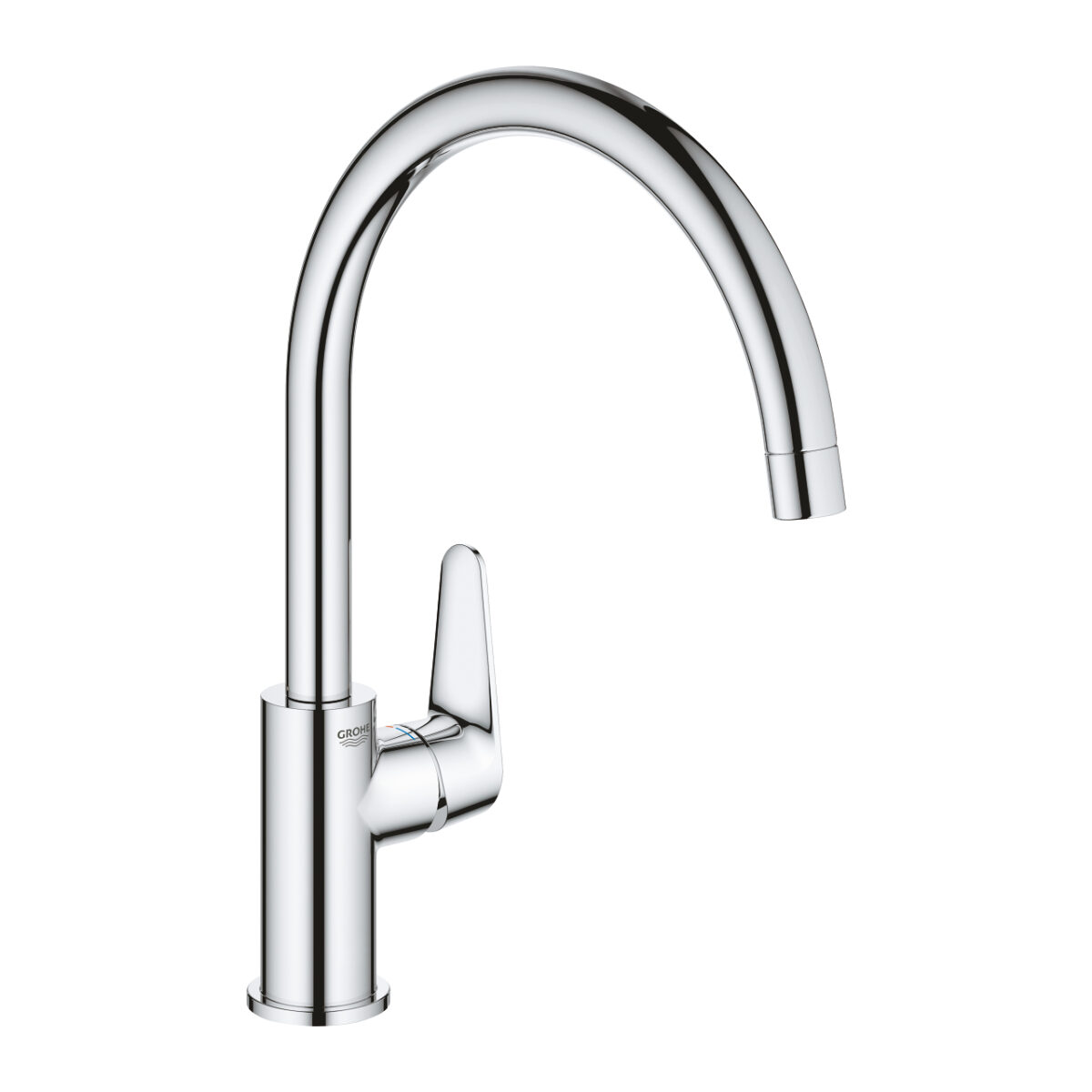 ΜΙΚΤΗΣ ΝΕΡΟΧΥΤΗ BAUCURVE ΜΟΝΗΣ ΛΑΒΗΣ 1/2″ 31536001 GROHE