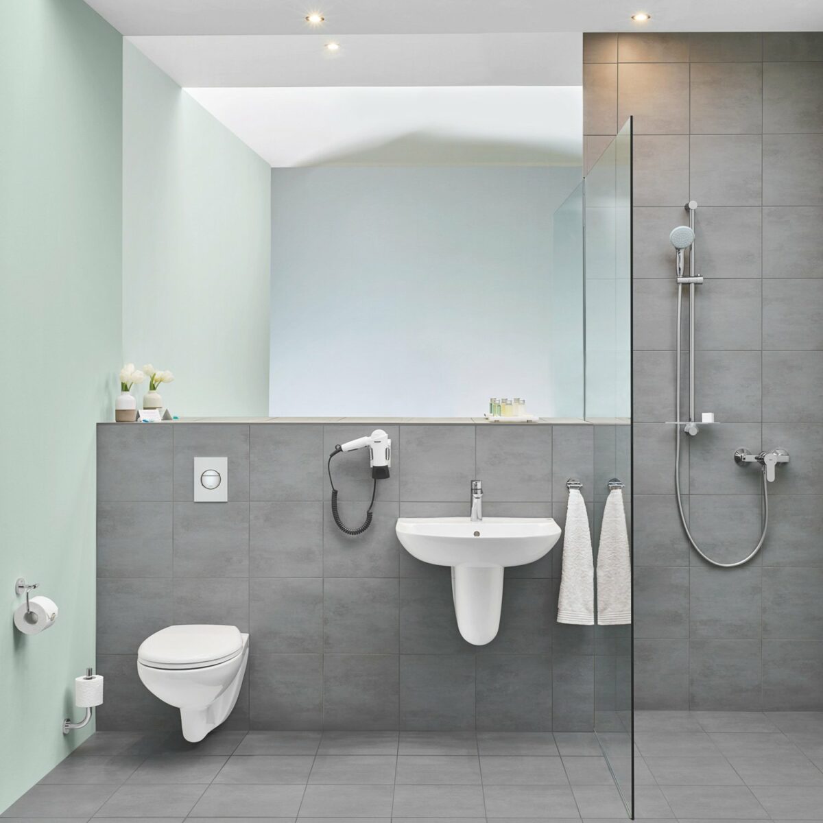 ΕΠΙΤΟΙΧΗ ΛΕΚΑΝΗ BAU CERAMIC 39427000 GROHE