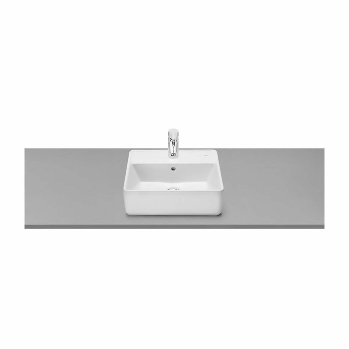 ΝΙΠΤΗΡΑΣ ALTER 42x39CM ΤΕΤΡΑΓΩΝΟΣ ΛΕΥΚΟΣ ΕΛΕΥΘΕΡΗΣ ΤΟΠΟΘΕΤΗΣΗΣ A3270MM000 ROCA - Image 1