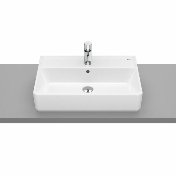 ΝΙΠΤΗΡΑΣ ALTER 60x42CM ΟΡΘΟΓΩΝΙΟΣ ΛΕΥΚΟΣ ΕΛΕΥΘΕΡΗΣ ΤΟΠΟΘΕΤΗΣΗΣ A3270MN000 ROCA