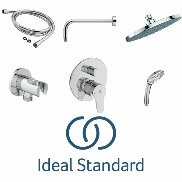 CERABASE ΠΛΗΡΕΣ ΣΕΤ 2 ΕΞΟΔΩΝ ΧΡΩΜΕ BD999AA IDEAL STANDARD