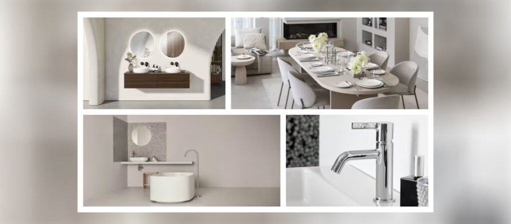 COLLAGE OF VILLEROY AND BOCH AND IDEAL STANDARD PRODUCTS