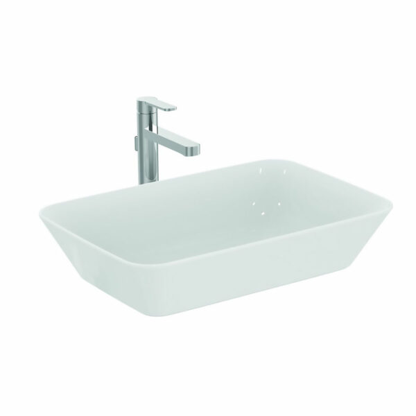 ΝΙΠΤΗΡΑΣ CONNECT AIR 60x40CM ΟΡΘΟΓΩΝΙΟΣ ΧΩΡΙΣ ΟΠΗ ΚΑΙ ΥΠΕΡΧΕΙΛΙΣΗ ΛΕΥΚΟΣ ΕΛΕΥΘΕΡΗΣ ΤΟΠΟΘΕΤΗΣΗΣ E034801 IDEAL STANDARD