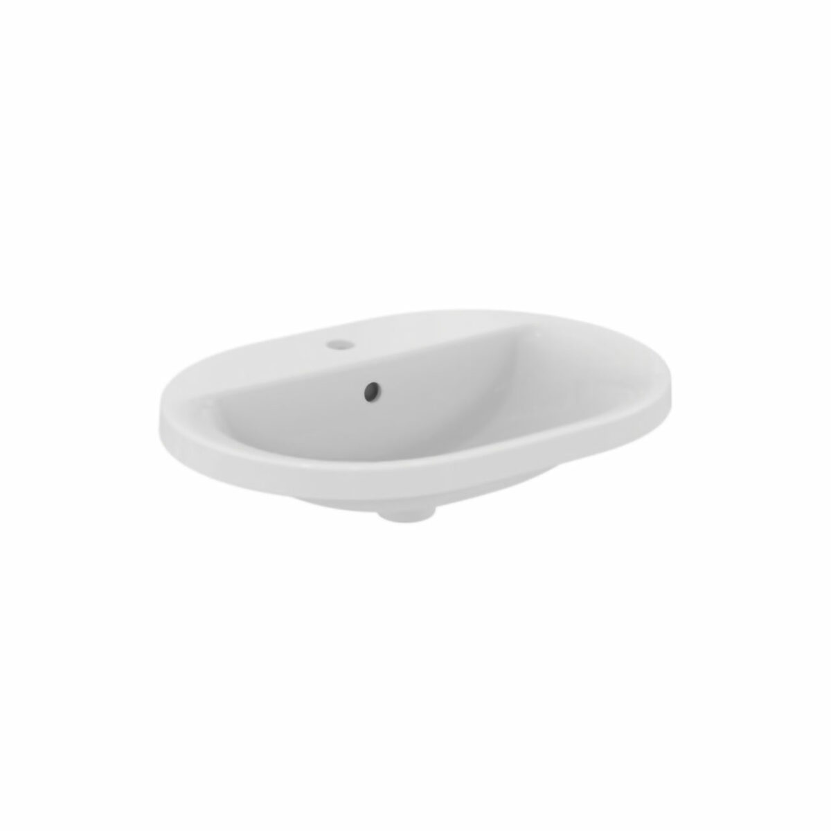 ΝΙΠΤΗΡΑΣ CONNECT 62x46CM ΟΒΑΛ ΛΕΥΚΟΣ ΕΝΘΕΤΟΣ E504001 IDEAL STANDARD - Image 6