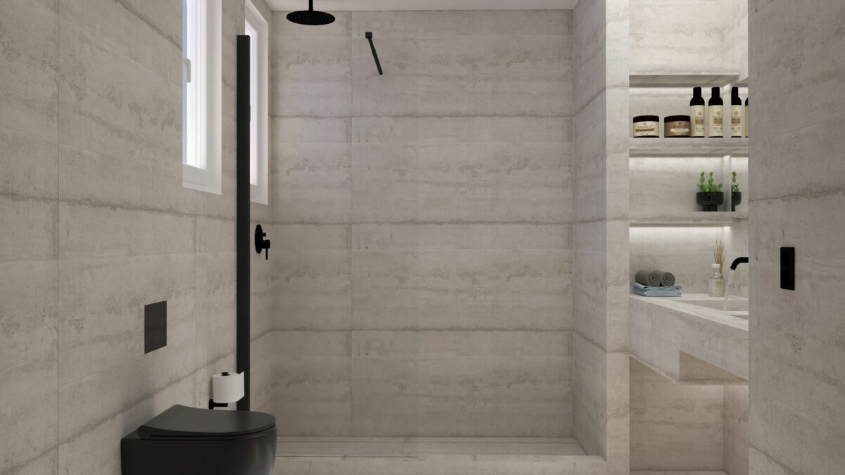 ΛΕΚΑΝΗ ΚΡΕΜΑΣΤΗ TESI II HF AQUABLADE SILK BLACK T0079V3 IDEAL STANDARD - Image 4