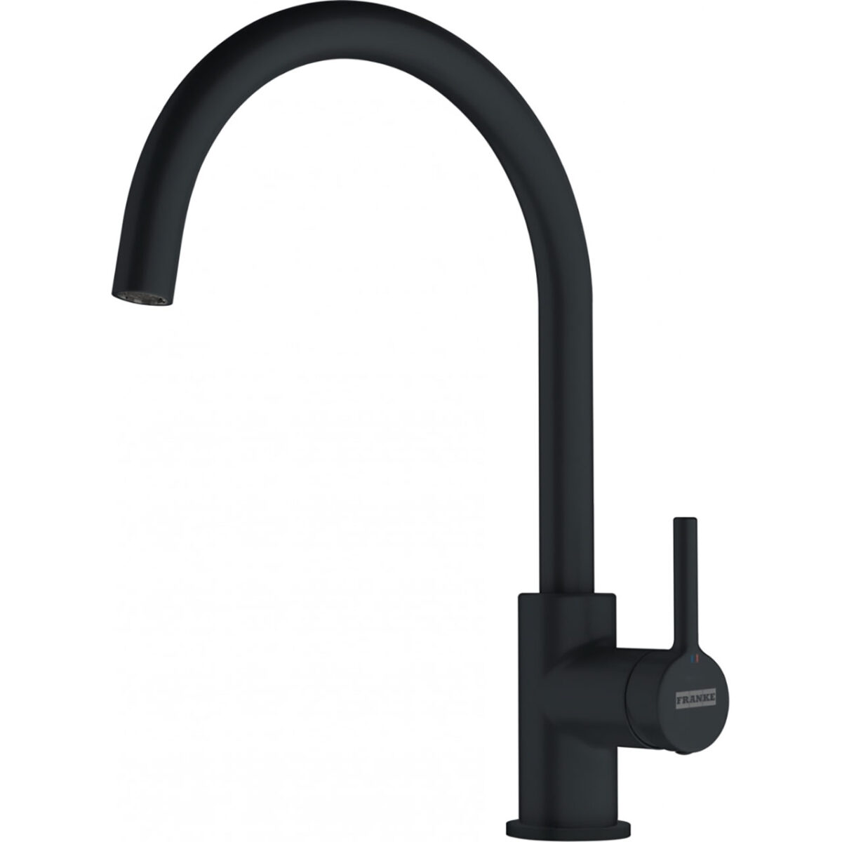 LINA XL STANDARD ΜΠΑΤΑΡΙΑ ΚΟΥΖΙΝΑΣ ΕΠΙΚΑΘΗΜΕΝΗ ΑΠΟ ΟΡΕΙΧΑΛΚΟ ΜΑΥΡΗ ΜΑΤ 115.0626.019 FRANKE - Image 1