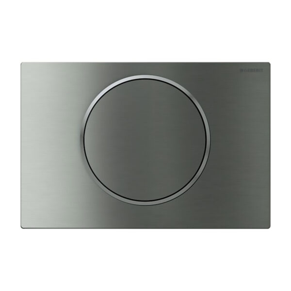 ΠΛΑΚΕΤΑ SIGMA 10 INOX ΜΕ ΔΑΚΤΥΛΙΟ ΓΥΑΛΙΣΤΕΡΟ ΓΙΑ ΣΥΣΤΗΜΑ STOP-AND-GO ΕΚΠΛΥΣΗΣ 115.758.SN.5 GEBERIT