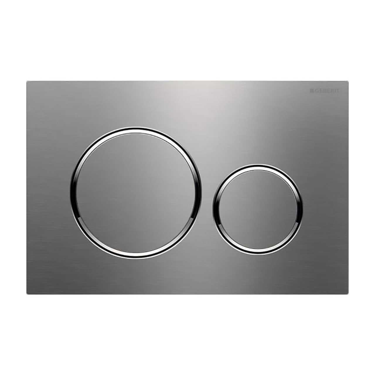 ΠΛΑΚΕΤΑ SIGMA 20 INOX ΓΙΑ ΣΥΣΤΗΜΑ ΔΙΠΛΗΣ ΕΚΠΛΥΣΗΣ 115.882.SN.1 GEBERIT
