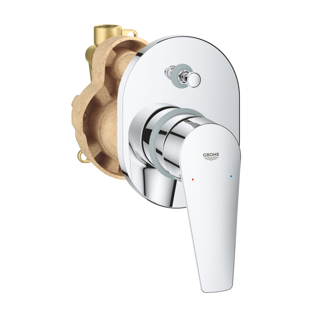 BAUEDGE ΜΙΚΤΗΣ ΛΟΥΤΡΟΥ ΜΕ ΕΝΑ ΜΟΧΛΟ 1/2″ 29039001 GROHE - Image 3