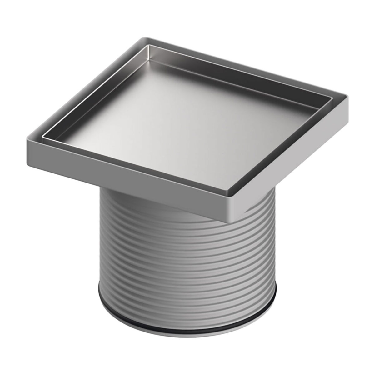 ΛΑΙΜΟΣ ΜΕ ΣΧΑΡΑΚΙ DRAINPOINT S 150 x 150 MM ΓΙΑ ΕΦΑΡΜΟΓΗ ΠΛΑΚΙΔΙΟΥ 3660011 TECE - Image 1