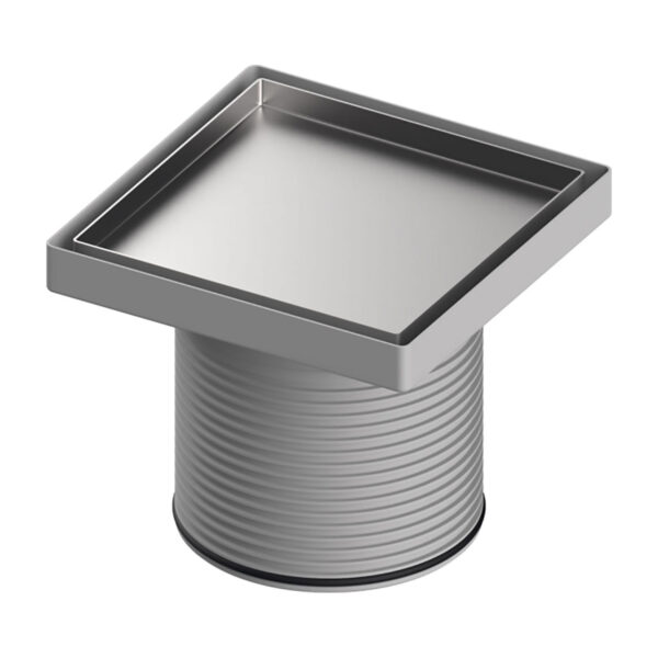 ΛΑΙΜΟΣ ΜΕ ΣΧΑΡΑΚΙ DRAINPOINT S 150 x 150 MM ΓΙΑ ΕΦΑΡΜΟΓΗ ΠΛΑΚΙΔΙΟΥ 3660011 TECE