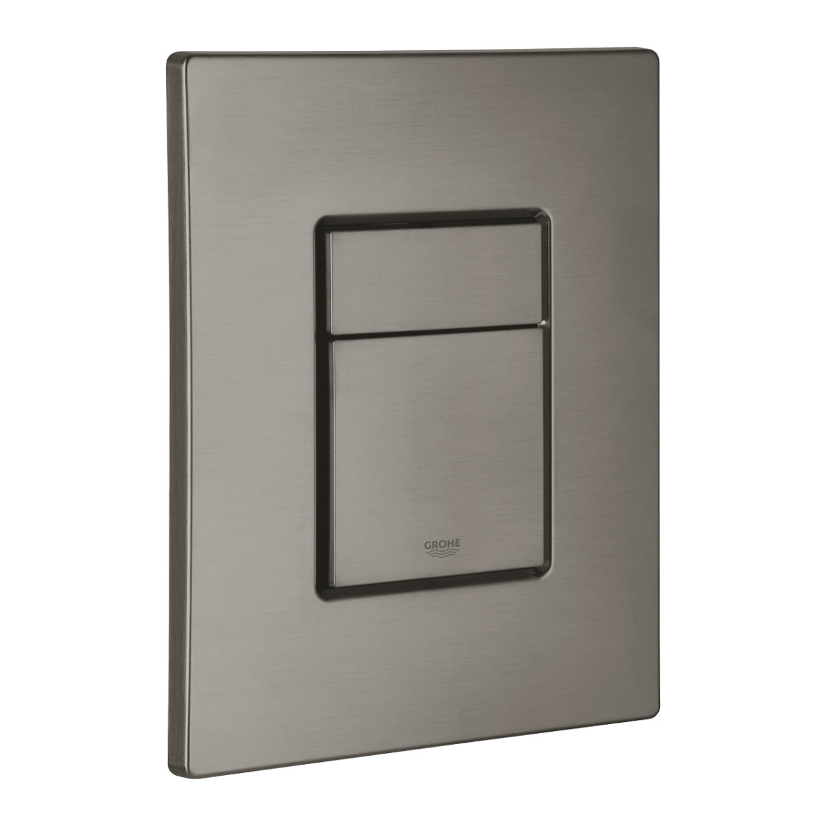 ΠΛΑΚΕΤΑ ΕΝΤΟΙΧΙΣΜΕΝΟΥ ΚΑΖΑΝΑΚΙΟΥ SKATE COSMOPOLITAN BRUSHED HARD GRAPHITE 38732AL0 GROHE - Image 1
