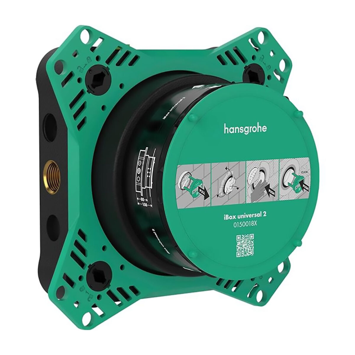 ΣΩΜΑ ΒΑΣΗΣ ΕΝΤΟΙΧΙΖΟΜΕΝΗΣ ΜΠΑΤΑΡΙΑΣ 01500180 HANSGROHE - Image 1
