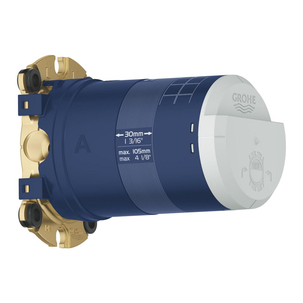 RAINSHOWER ΕΝΤΟΙΧΙΖΟΜΕΝΟ ΤΜΗΜΑ ΜΠΑΤΑΡΙΑΣ 1/2″ 26483000 GROHE - Image 5
