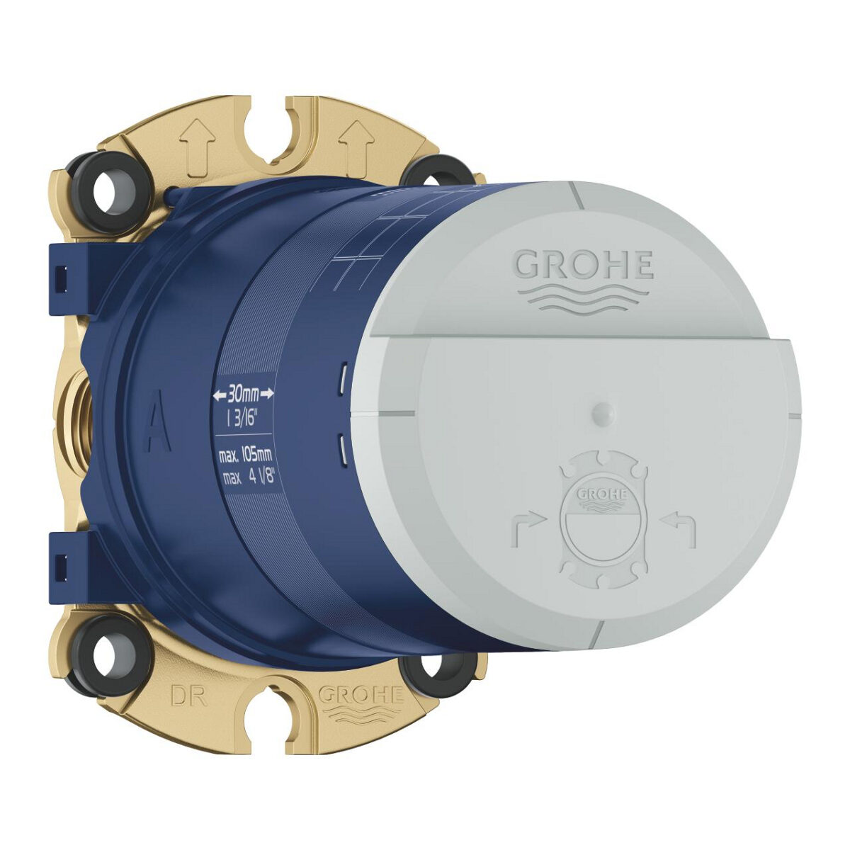 RAINSHOWER ΕΝΤΟΙΧΙΖΟΜΕΝΟ ΤΜΗΜΑ ΜΠΑΤΑΡΙΑΣ 1/2″ 26483000 GROHE - Image 4
