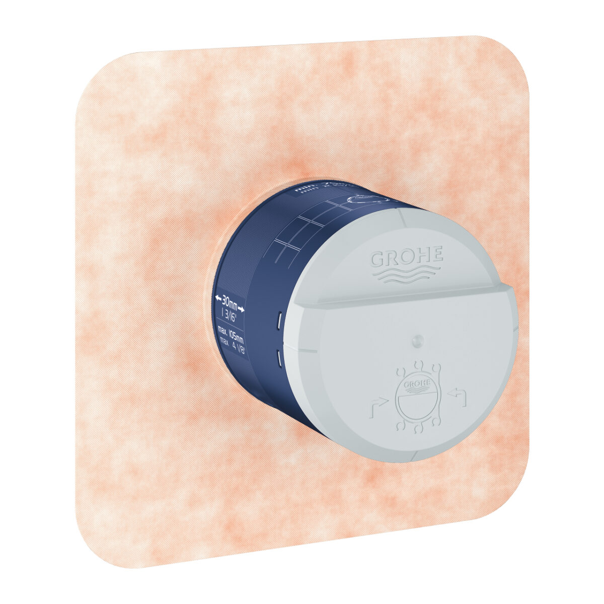 RAINSHOWER ΕΝΤΟΙΧΙΖΟΜΕΝΟ ΤΜΗΜΑ ΜΠΑΤΑΡΙΑΣ 1/2″ 26483000 GROHE - Image 8