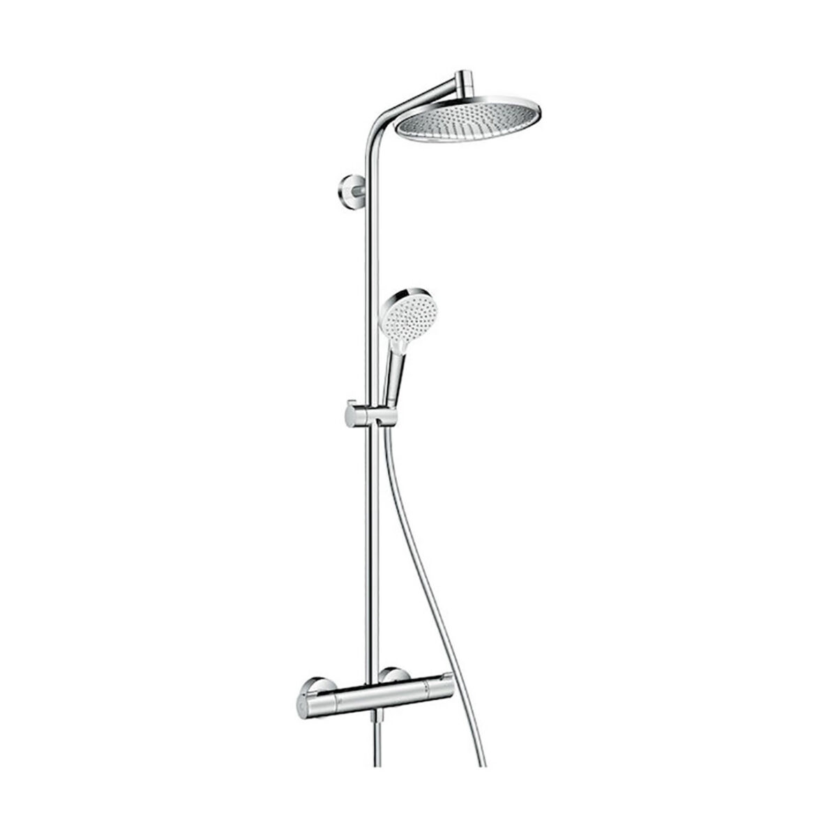 CRΟMETTA S 240 ΣΤΗΛΗ ΝΤΟΥΣ ΜΕ ΜΠΑΤΑΡΙΑ 27267000 HANSGROHE - Image 1