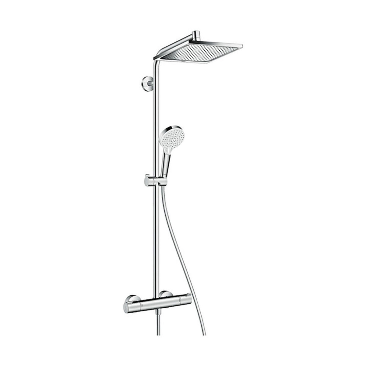 CRΟMETTA E 240 ΣΤΗΛΗ ΝΤΟΥΣ ΜΕ ΜΠΑΤΑΡΙΑ 27271000 HANSGROHE - Image 1