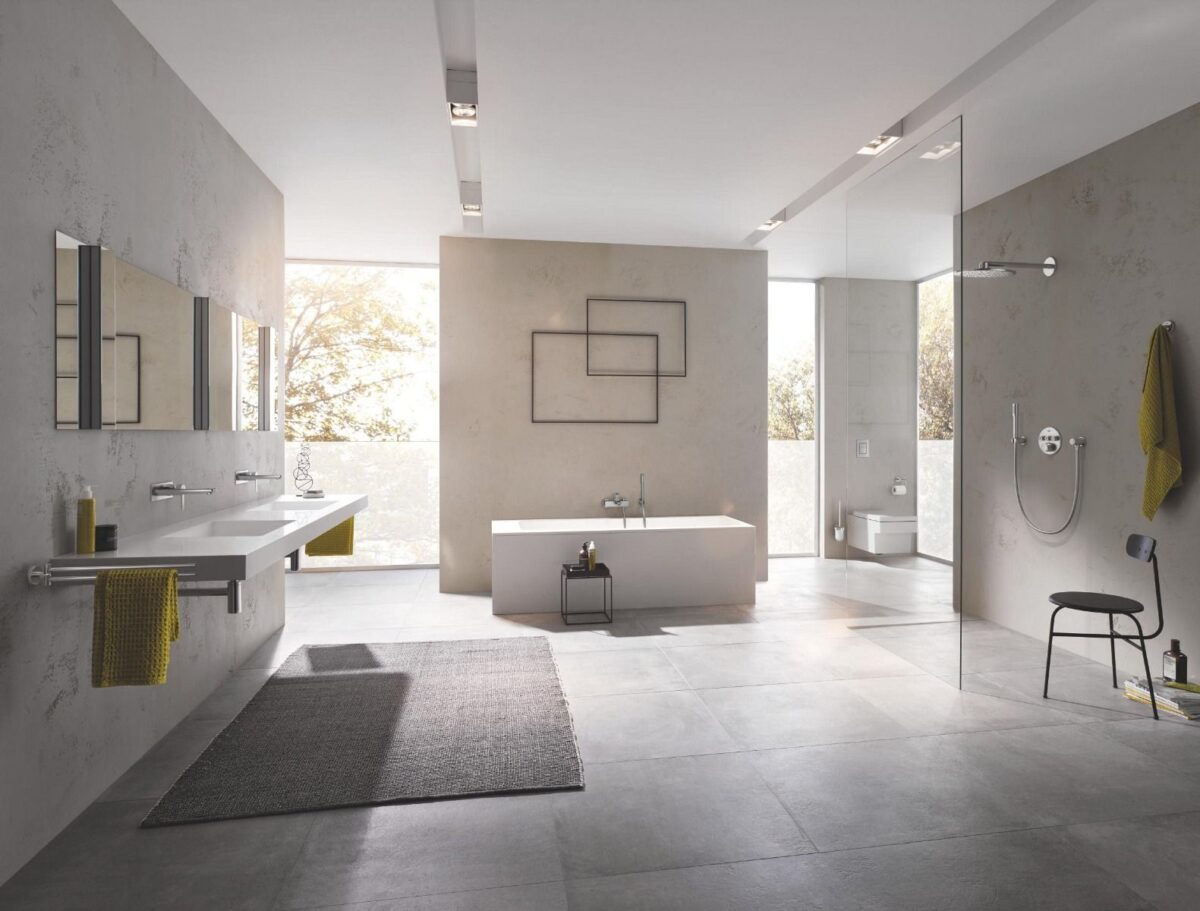 GROHTHERM SMARTCONTROL ROUND ΘΕΡΜΟΣΤΑΤΗΣ ΓΙΑ ΕΝΤΟΙΧΙΖΟΜΕΝΗ ΕΓΚΑΤΑΣΤΑΣΗ 3 ΡΟΩΝ SUPERSTEEL 29121DC0 GROHE - Image 3