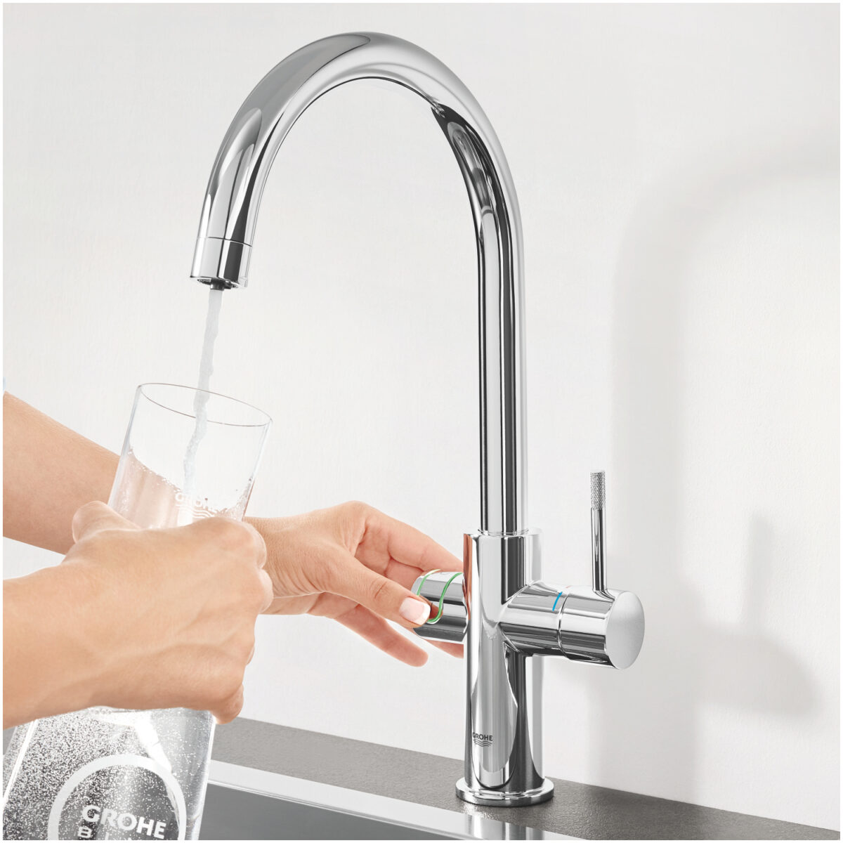 BLUE PROFESSIONAL ΚΙΤ ΜΕ ΡΟΥΞΟΥΝΙ C-SPOUT ΧΡΩΜΕ 31323002 GROHE - Image 3
