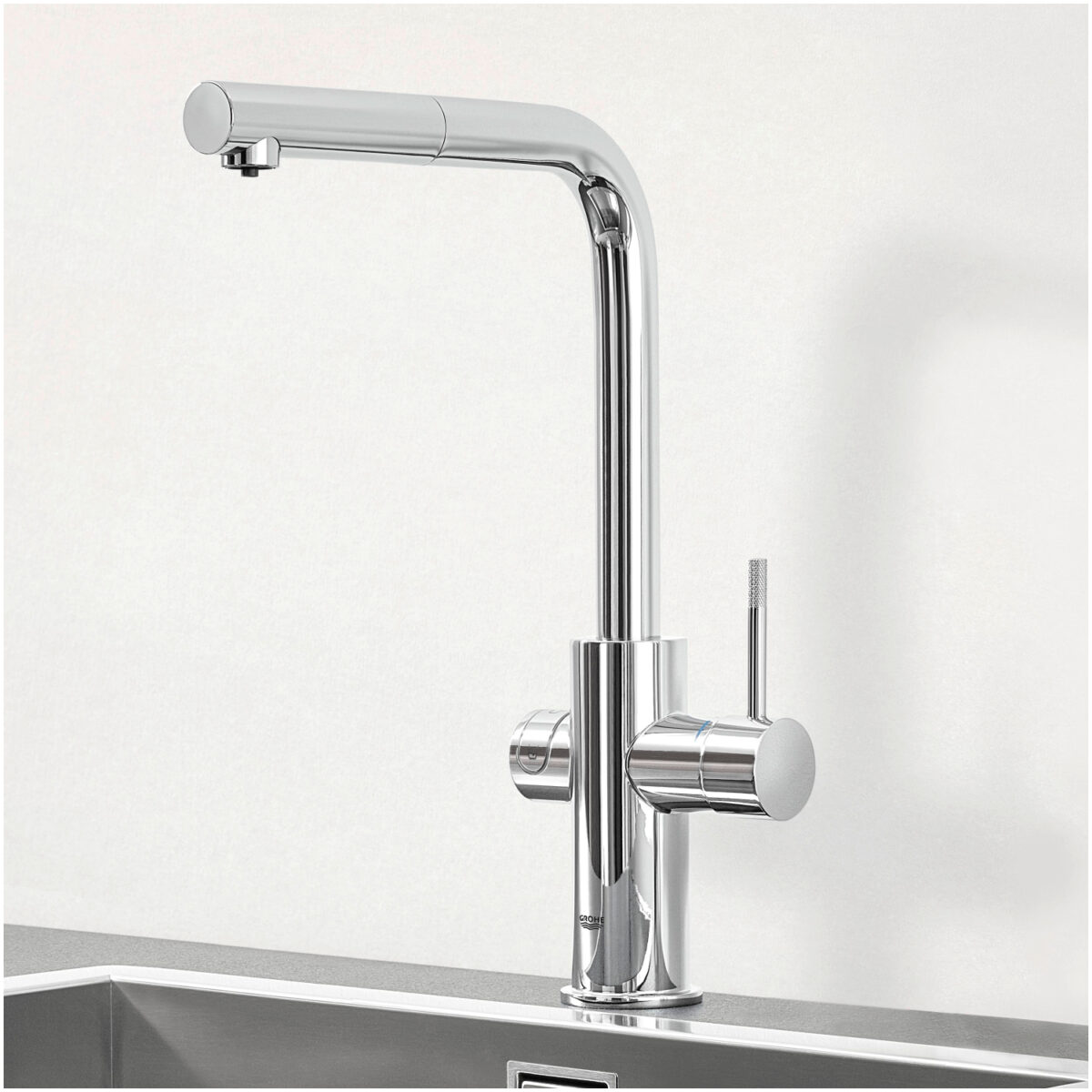 BLUE PROFESSIONAL ΚΙΤ ΜΕ ΡΟΥΞΟΥΝΙ L-SPOUT ΜΕ ΑΠΟΣΠΩΜΕΝΟ ΝΤΟΥΣ ΧΡΩΜΕ 31326002 GROHE - Image 3