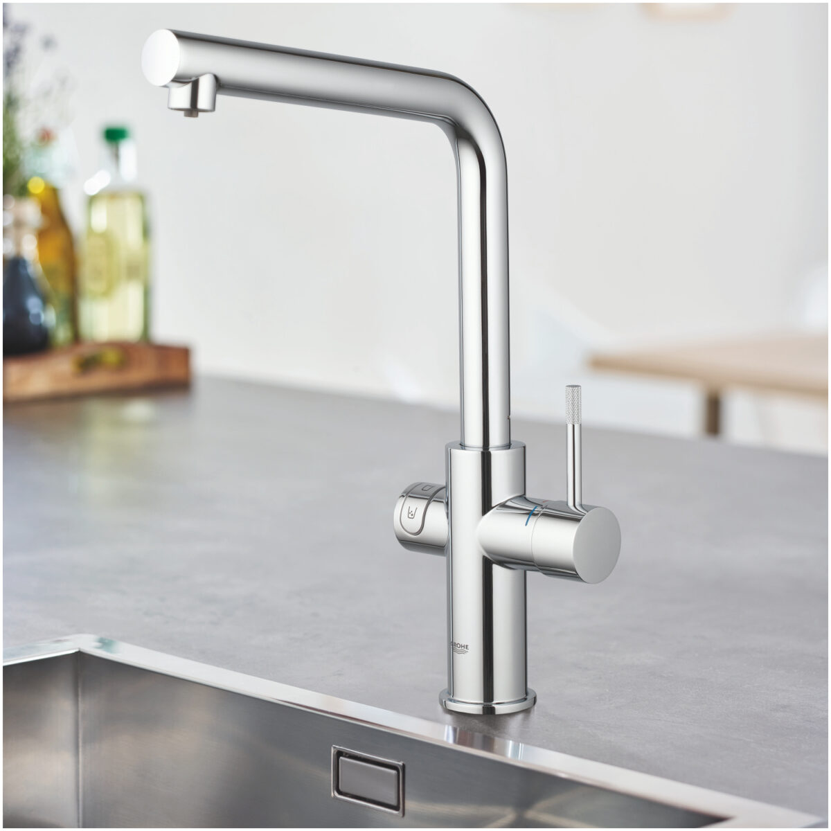 BLUE HOME ΚΙΤ ΕΚΚΙΝΗΣΗΣ ΕΚΡΟΗΣ L-SPOUT ΧΡΩΜΕ 31454001 GROHE - Image 4