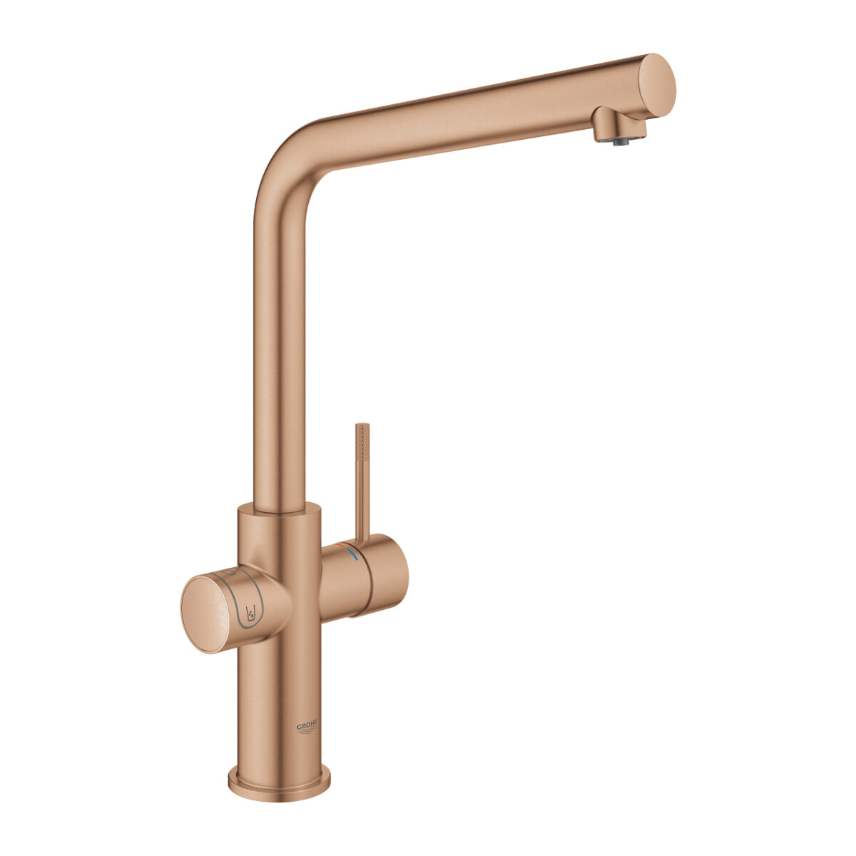 BLUE HOME ΚΙΤ ΕΚΚΙΝΗΣΗΣ ΕΚΡΟΗΣ L-SPOUT BRUSHED WARM SUNSET 31454DL1 GROHE - Image 3