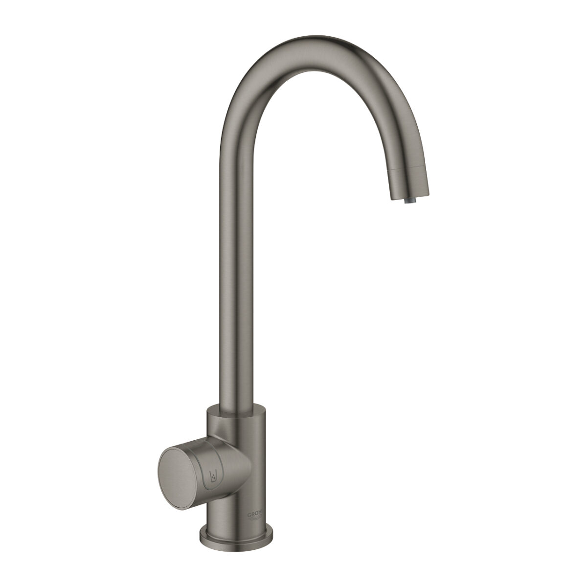 BLUE HOME ΚΙΤ ΕΚΚΙΝΗΣΗΣ ΕΚΡΟΗΣ C-SPOUT ΜΕ ΜΠΑΤΑΡΙΑ ΜΟΝΗΣ ΛΕΙΤΟΥΡΓΙΑΣ BRUSHED HARD GRAPHITE 31498AL1 GROHE - Image 3