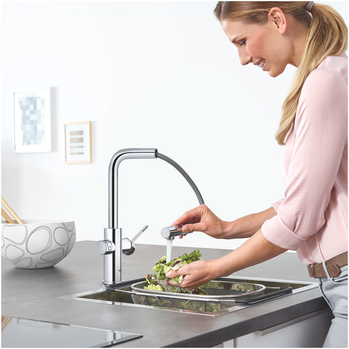 BLUE HOME ΚΙΤ ΕΚΚΙΝΗΣΗΣ ΕΚΡΟΗΣ L-SPOUT ΜΕ ΑΠΟΣΠΩΜΕΝΟ ΝΤΟΥΣ ΧΡΩΜΕ 31539000 GROHE - Image 4
